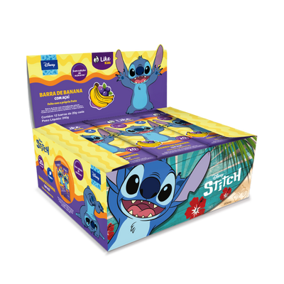Barra Banana Açaí Sem Açúcar Vegana Caixa 3 Un - Like Kids