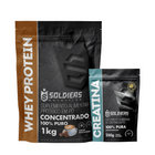 Kit Whey Protein Concentrado 1Kg + Creatina Monohidratada 250g 6
