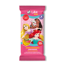 Barra Banana Morango Sem Açúcar Vegana Caixa 12 Un  - Like Kids