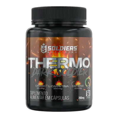 Termognico Dark Soldier - 100% Importado - Soldiers Nutrition Termognico Dark Soldier - 100% Importado - Soldiers Nutrition