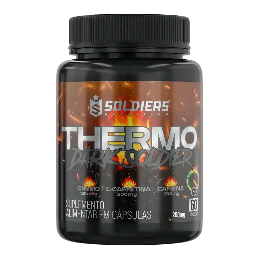 Termogênico Dark Soldier - 100% Importado - Soldiers Nutrition